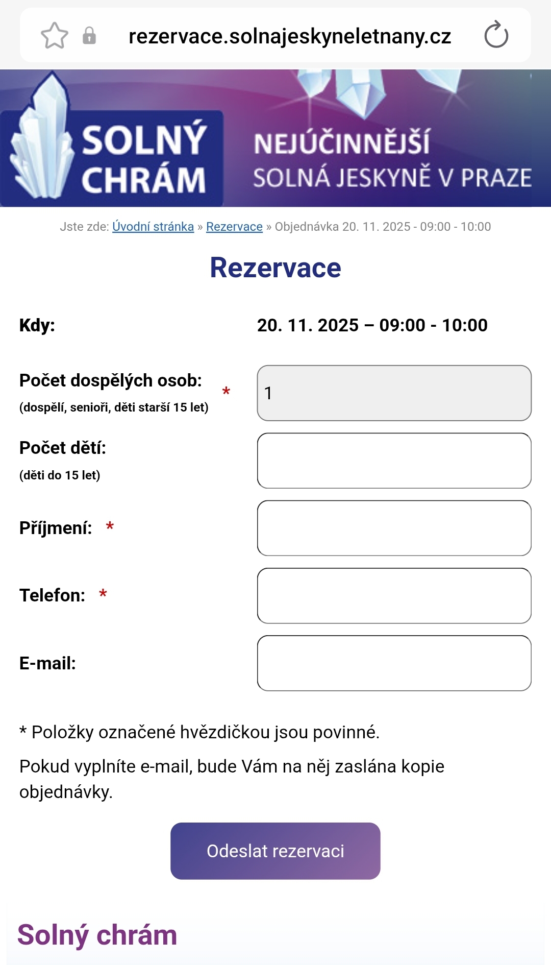 Uživatelské profily